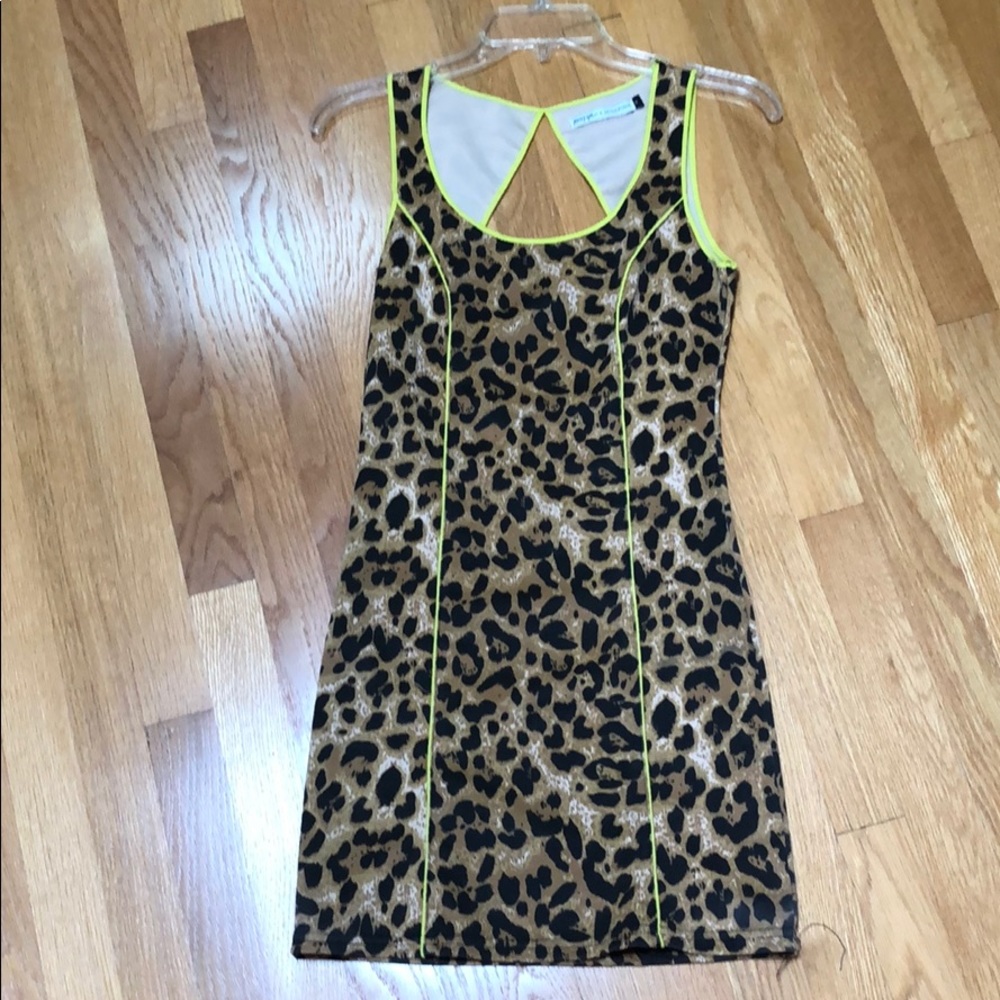 Nagy gal cheetah print dress